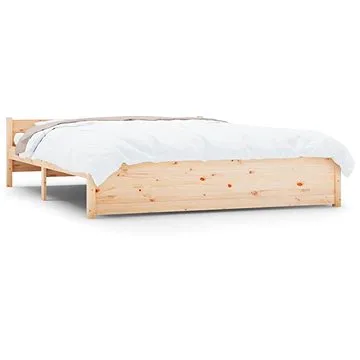 Rám postele masivní dřevo 150 × 200 cm King Size, 815049 (815049)