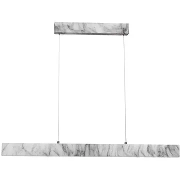 LED Lustr na lanku PIERCE LED/18W/230V bílá/šedá (120627)