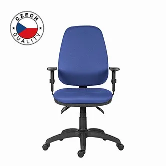 Powerton ERGO ANNA Kancelářské ergonomické křeslo, Modré