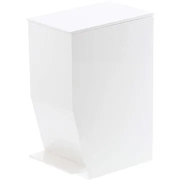 YAMAZAKI Odpadkový koš do koupelny Tower 3385, 3,9L, bílý (3385)