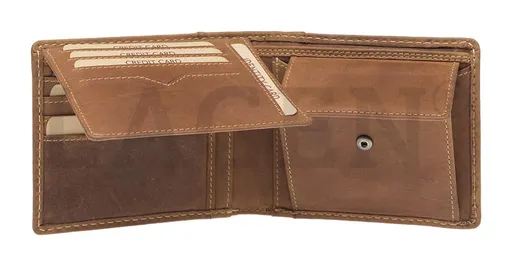 Pánská kožená peněženka Lagen 511462 Light brown