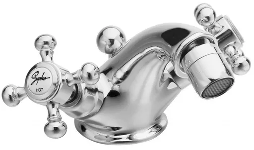 SAPHO ANTEA stojánková bidetová baterie s výpustí, chrom 3181