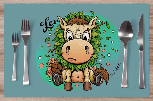 Prostírání Koňská znamení – lev