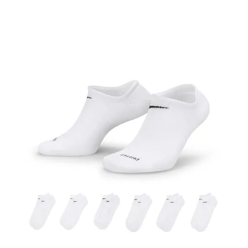 Nike Everyday Lightweight Training No-Show Socks (6 Pairs) XL