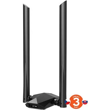 Tenda U18a Wireless AX1800 WiFi 6 USB Adapter, MU-MIMO, WPA3, USB 3.0, 2x 5 dBi anténa, Windows 10,  (U18a)