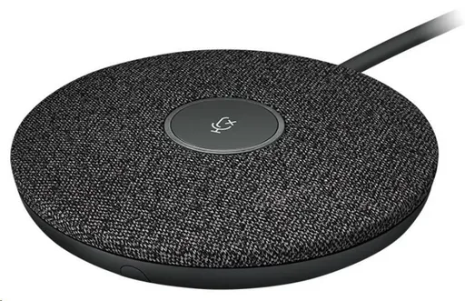 Logitech Rally MIC POD Black, Modulární mikrofon s RightSound pro Logitech Rally