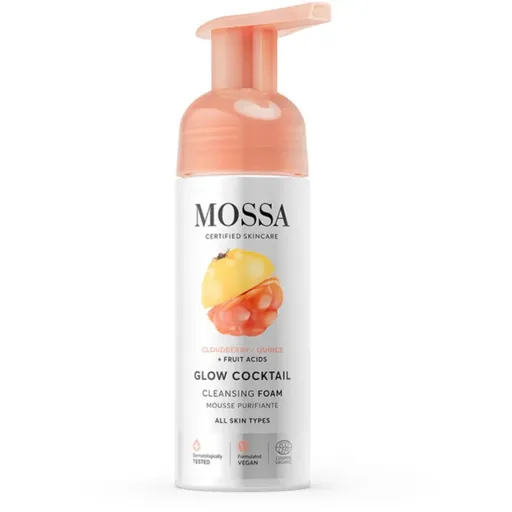 Mossa Glow Coctail čisticí pěna na obličej 150 ml