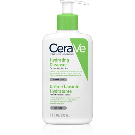 CeraVe Cleansers Hydrating Cleanser čisticí emulze s hydratačním účinkem 236 ml