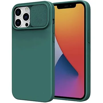 Privacy Lens silikonový kryt na Samsung Galaxy M53 5G, zelený (UNI127123)