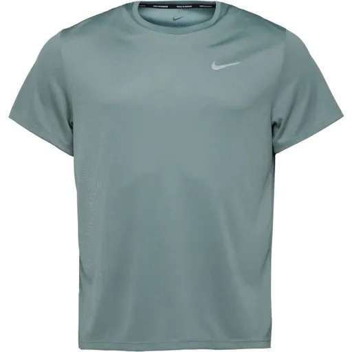 Nike DRI-FIT MILER Pánské tréninkové tričko, zelená, velikost