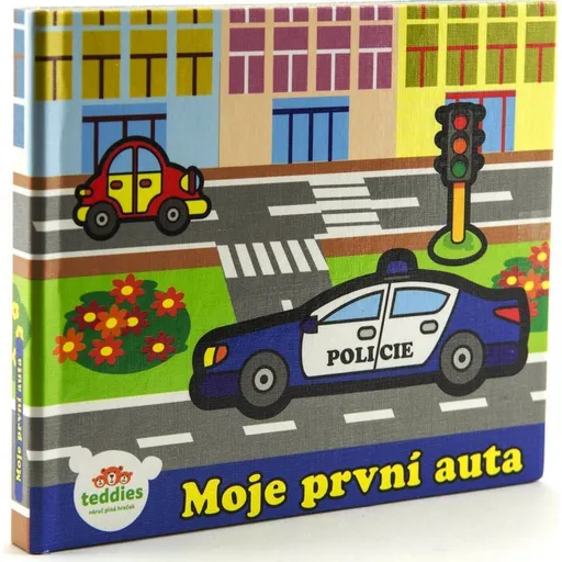 Teddies Knížka Leporelo Moje první auta