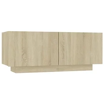 SHUMEE Noční stolek dub sonoma 100 × 35 × 40 cm dřevotříska, 3082768 (3082768)