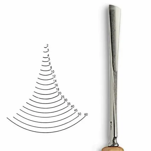 Dláto Stubai tvaru U 5506 – šířka 10mm