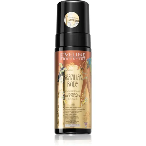 Eveline Cosmetics Brazilian Body samoopalovací pěna pro rychlé opálení 150 ml