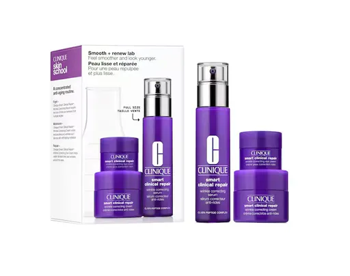 Clinique Dárková sada pleťové péče Smooth & Renew Lab Skincare Set