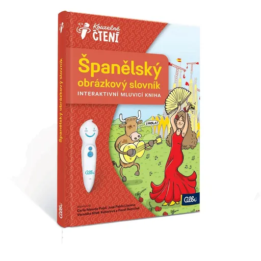Albi Kouzelné čtení Kniha Španělský obrázkový slovník