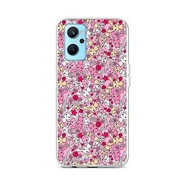 TopQ Kryt Realme 9i silikon Pink Bunnies 73075 (Sun-73075)