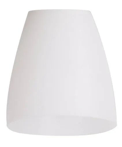 Bílé plastové stínidlo E14 pro lampy Ursella