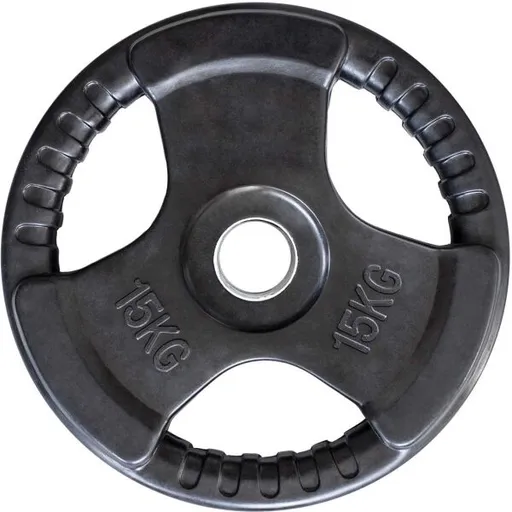 HMS TRI GRIP 15 KG x 50 MM Nakládací kotouč, černá, velikost 15 KG