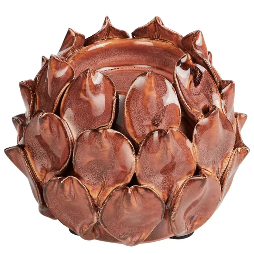 BLOSSOM Svícen na čajovou svíčku - fialová