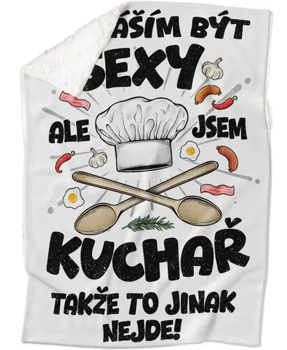 Deka Sexy kuchař (Podšití beránkem: ANO)