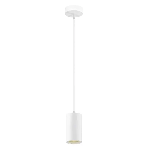 BIG WHITE (SLV) ASTO TUBE závěsné svítidlo, GU10, délka závěsu 250 cm, max.10 W, bílá 1006432