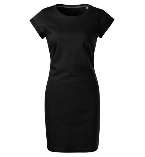 MALFINI Dámské šaty Freedom - Černá | 2XL