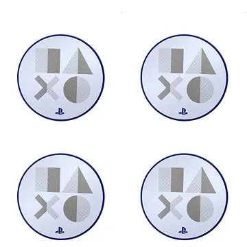 PlayStation - kovové podtácky (5055964770778)