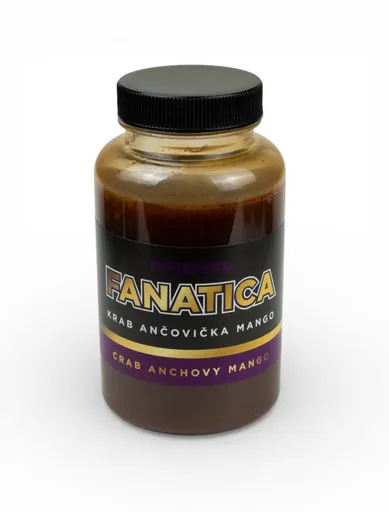 Mikbaits Booster Fanatica 250ml - Krab Ančovička Mango,Mikbaits Booster Fanatica 250ml - Krab Ančovička Mango
