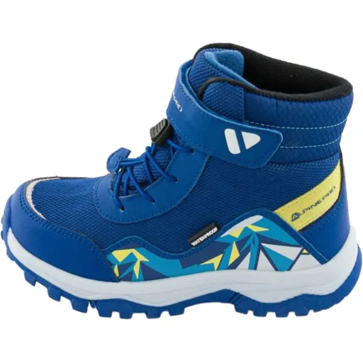 ALPINE PRO COLEMO Dětská zimní obuv, modrá, velikost