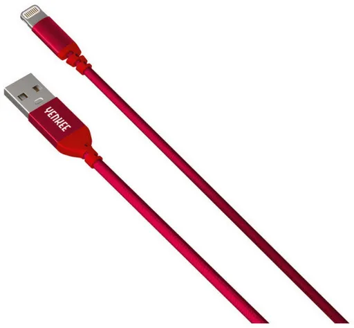 YCU 611 MFi RD USB/lightning 1m YENKEE