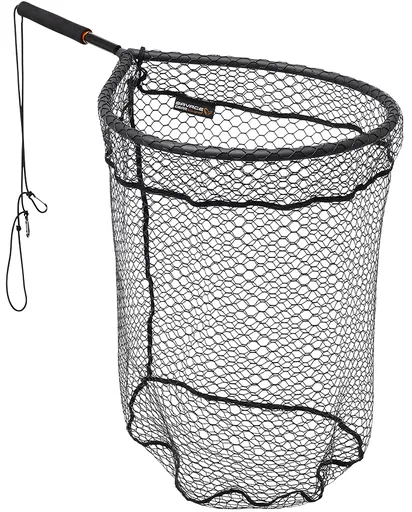 Savage gear podběrák pro finezze net with scale 10 kg l 50x55x45 cm 28 cm 1 sec