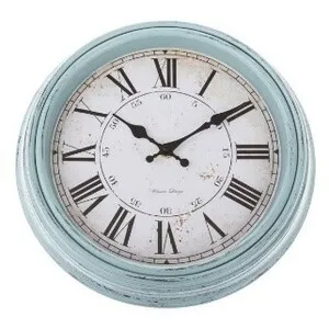 Nástěnné hodiny Babyblue, pr. 30,5 cm, plast