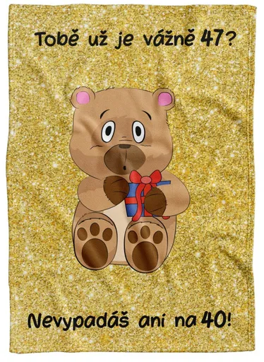 Deka Tobě už je tolik? (věk: 47, Podšití beránkem: NE)
