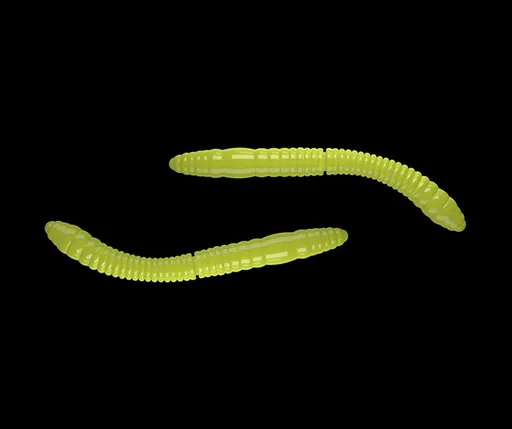 Libra Lures Fatty D’Worm Hot Yellow - D’Worm 6,5cm 10ks,Libra Lures Fatty D’Worm Hot Yellow - D’Worm 6,5cm 10ks