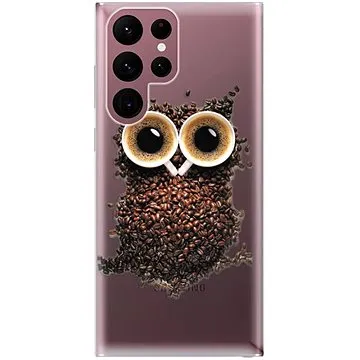 iSaprio Owl And Coffee pro Samsung Galaxy S22 Ultra 5G (owacof-TPU3-S22U-5G)