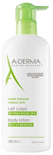A-DERMA Hydratační tělové mléko (Hydration Body Lotion) 400 ml