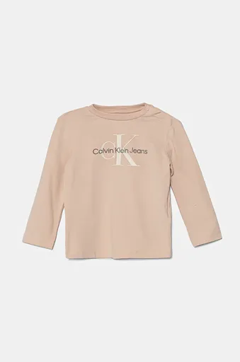 Dětské tričko s dlouhým rukávem Calvin Klein Jeans