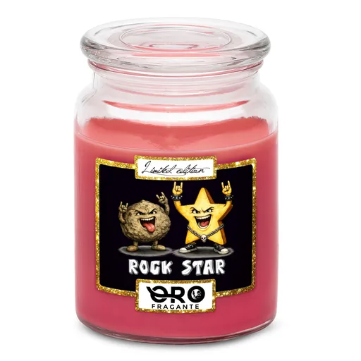 Svíčka Rock Star (Vůně svíčky: Višně v čokoládě)
