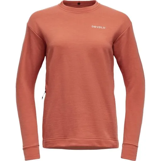 Devold EVERYDAY CREW Dámské triko, oranžová, velikost