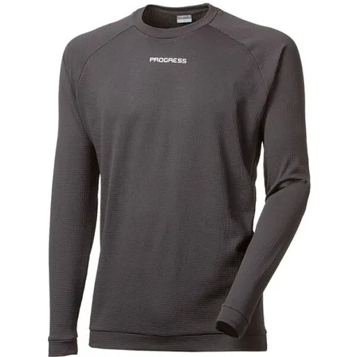 PROGRESS CUBIC Pánská funkční mikina, černá, velikost