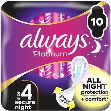 ALWAYS Platinum Secure Night 10 ks (8001841449906)