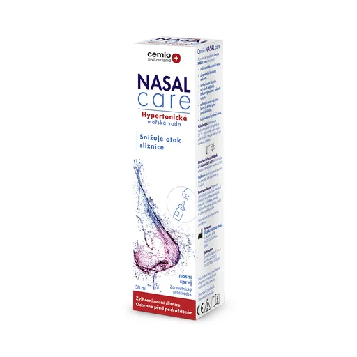Cemio Nasal Care hypertonická mořská voda 30 ml