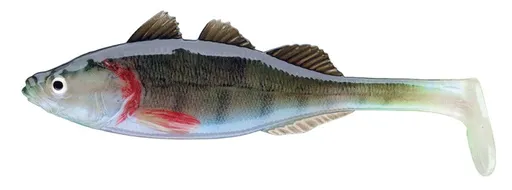 Daiwa gumová nástraha prorex live perch blue perch - 15 cm 40 g