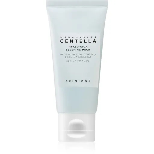 SKIN1004 Madagascar Centella Hyalu-Cica Sleeping Pack zdokonalující a hydratační maska na noc pro vypnutí pleti 30 ml