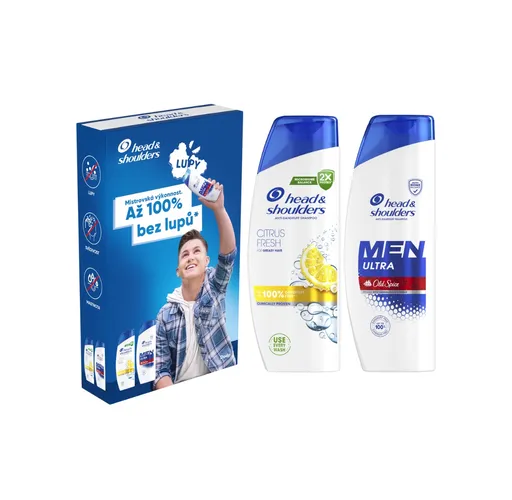 Head&Shoulders Šampon Men Ultra + Citrus 330 ml + 220 ml