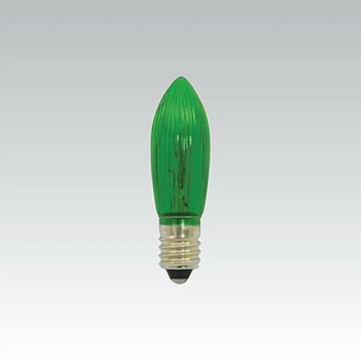 NBB Žárovka vánoční E10 20V 3W zelená 374022000