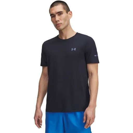 Under Armour SEAMLESS STRIDE Pánské tričko, tmavě modrá, velikost L