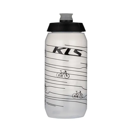 Cyklo láhev Kellys Kolibri 0,55l Transparent White