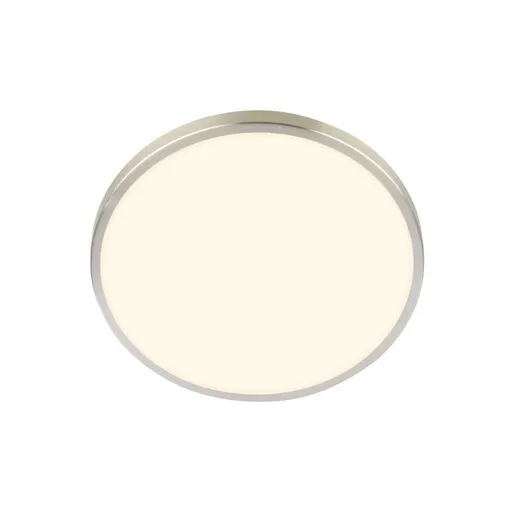 BRILONER Nobre stropní svítidlo pr.24 cm - 10,5W, 1200lm, teplá bílá, LED, matný nikl 3960012